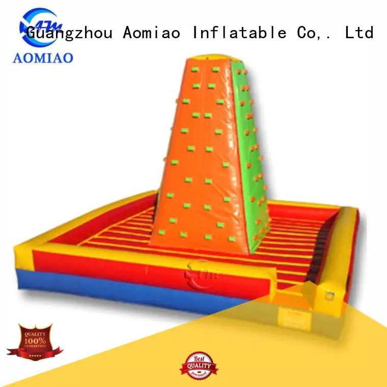 AOMIAO impressive inflatable rock wall factory for global market