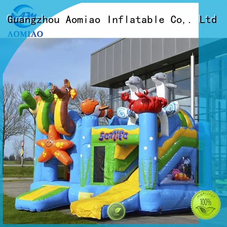 hot selling inflatable bouncy castle with slide minion producer for sale
